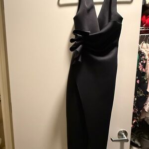ASOS Black Backless Dress
